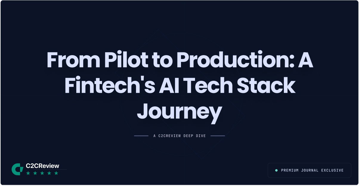 From Pilot to Production: A Fintech\'s AI Tech Stack Journey